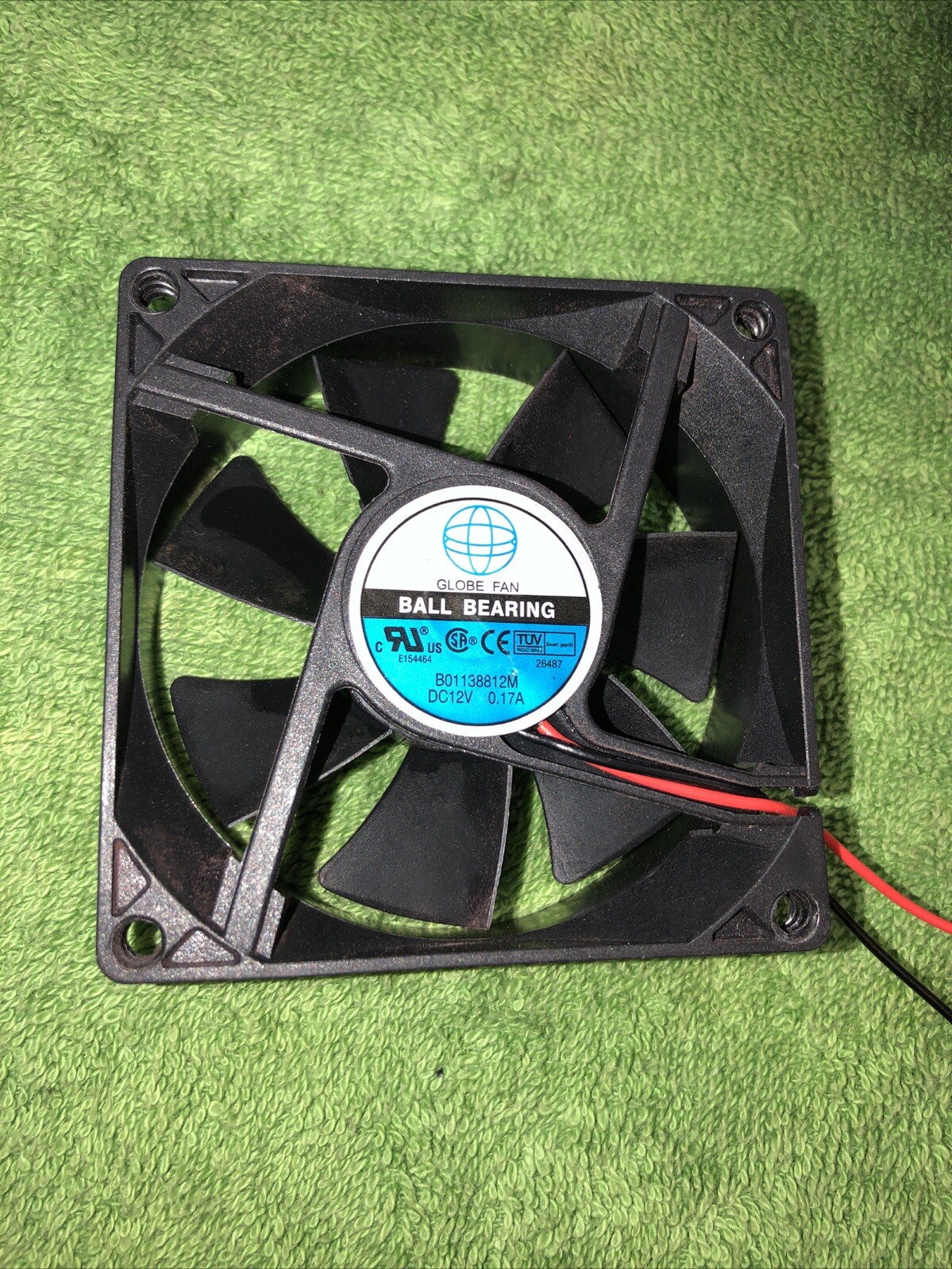 Globe Fan Ball Bearing Desktop Fan- B01138812M