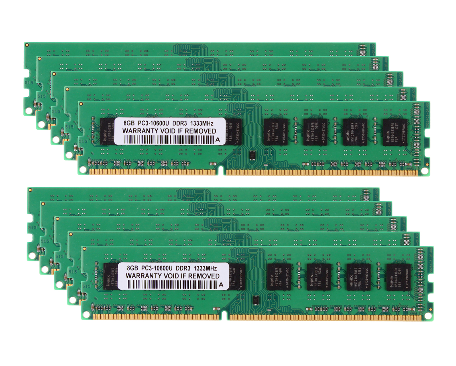 Only for AMD chips 10X 8GB 2Rx4 PC3-10600 DDR3 1333Mhz Desktop Memory RAM