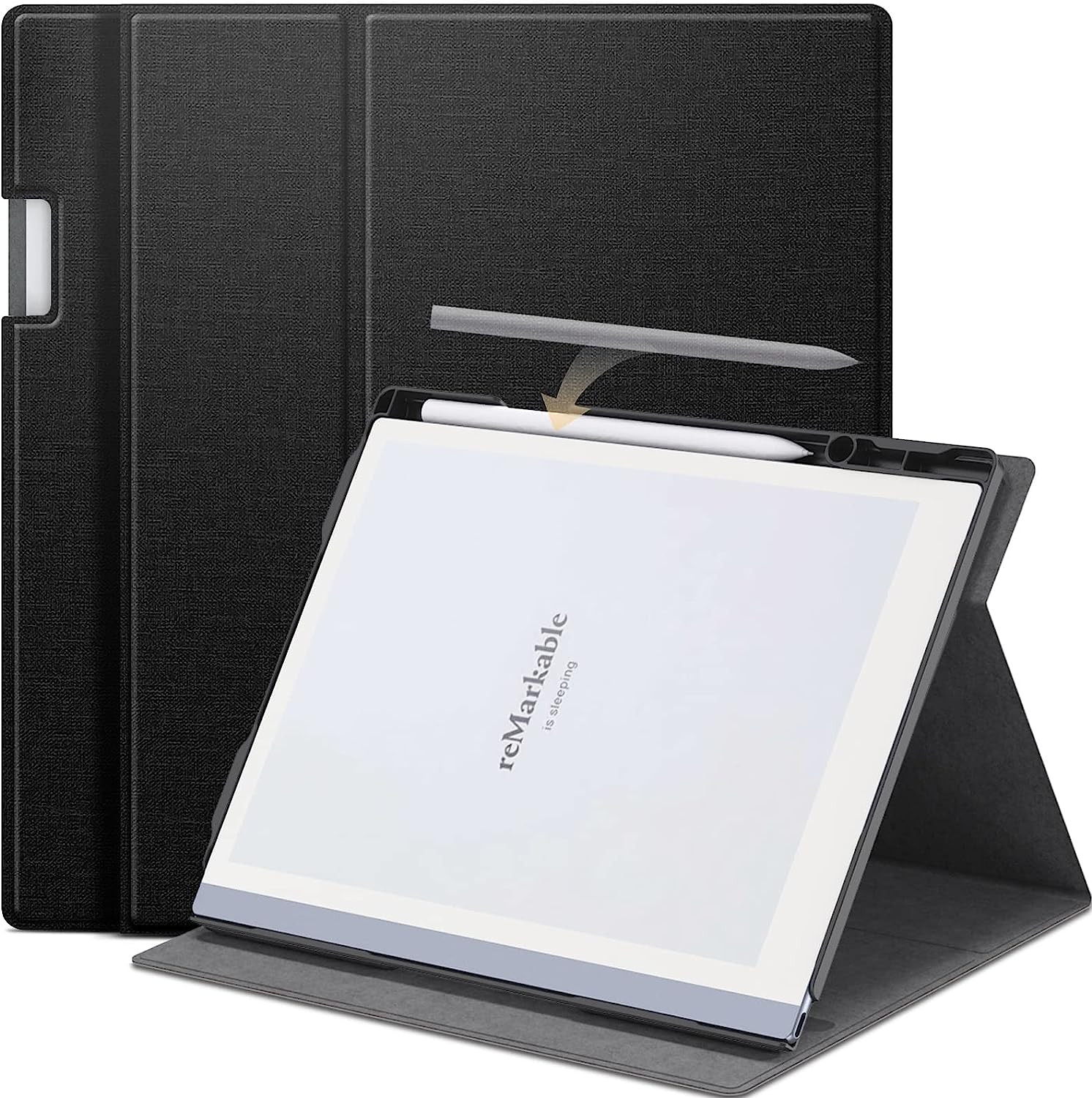 ENET-CASE Case for Remarkable 2 Paper Tablet- Multi-Viewing Adjustable Folding B