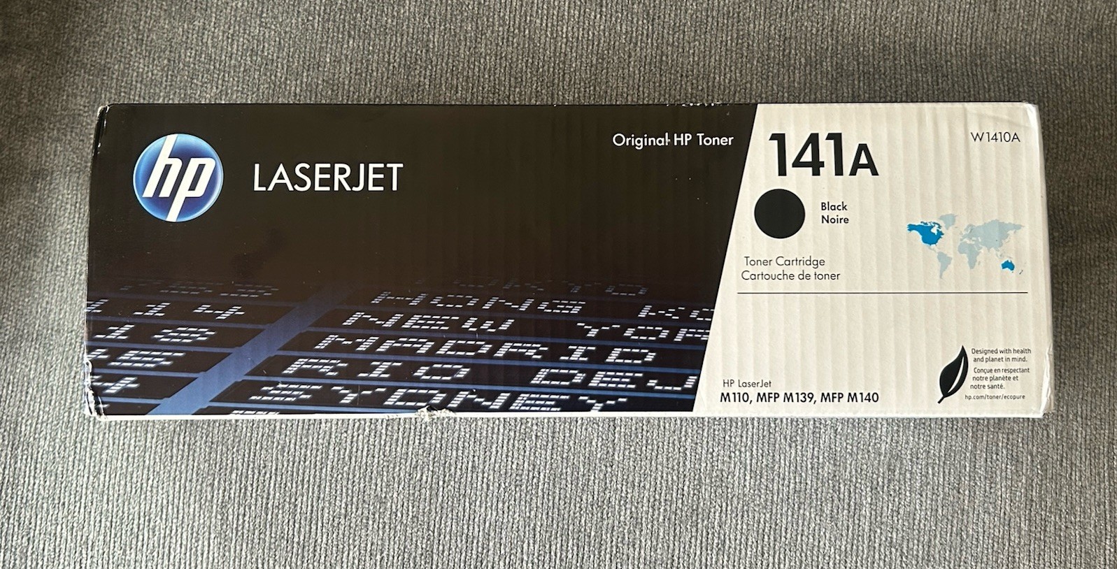 NEW SEALED OEM HP 141A Black Genuine TONER CARTRIDGE