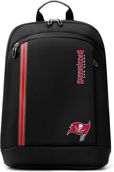 SOAR NFL 14 Inch Laptop Backpack Bag Tampa Bay Buccaneers Black NEW