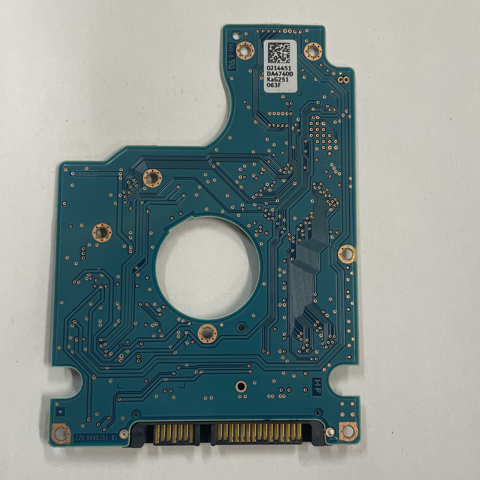 Hitachi Z5K500-500 2.5" SATA HDD PCB 0J23335 HTS545050A7E380 220 0A90351 01