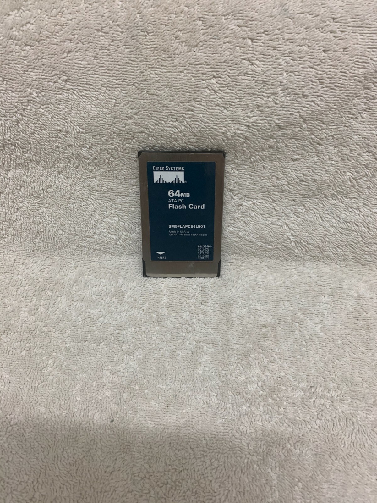 CISCO SYSTEMS 64MB ATA FLASH PC CARD SM9FLAPC64L501
