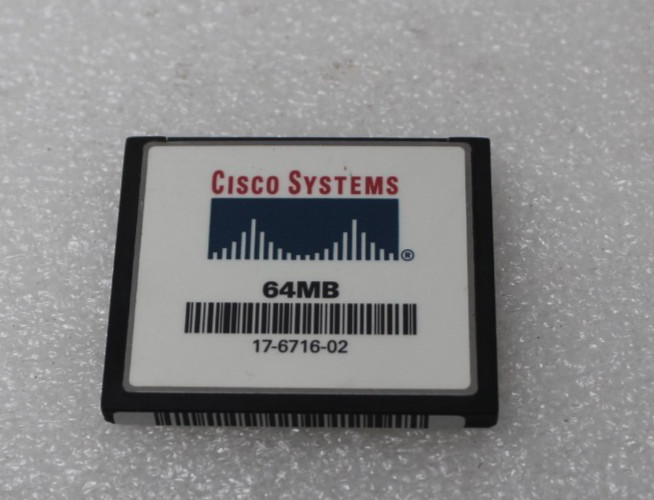 Cisco CompactFlash Memory Cards 17-6716-02 060505-FL2-003 CIS00-01186-514CA 64MB