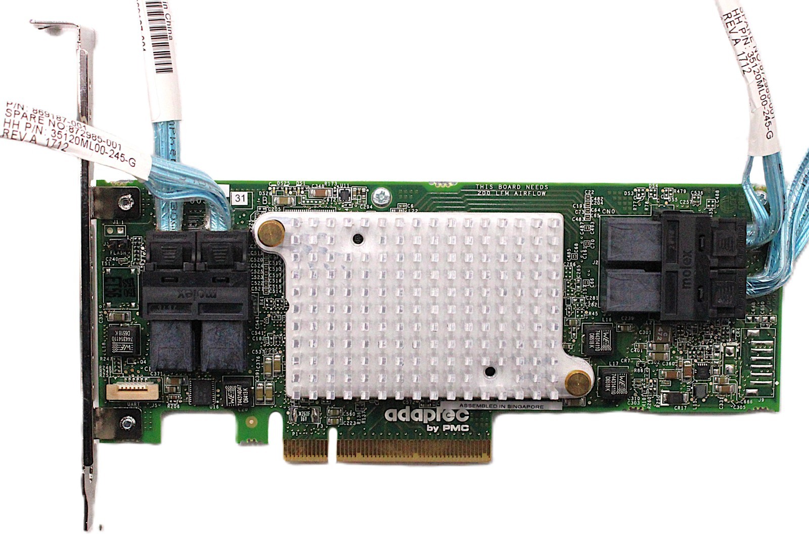 Adaptec 2288400-R HBA 1000-16i SAS3 12Gb/s SATA3 PCI-E 3.0 Host Bus Controller