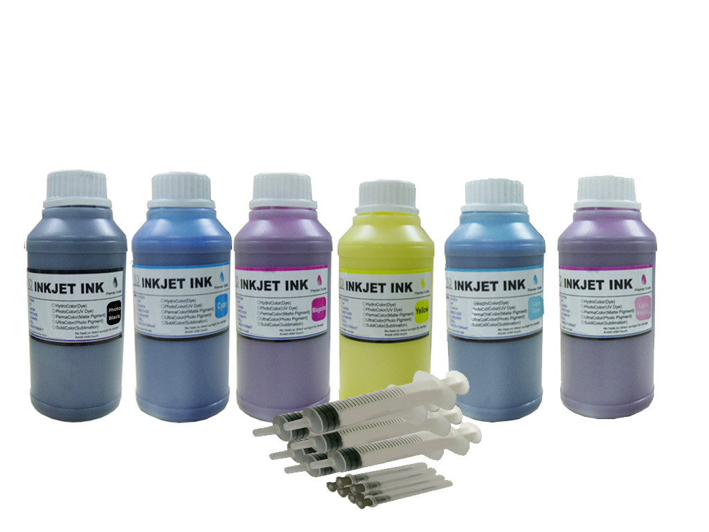 ND®Refill pigment ink for Cartridge 98 T098 99 T099 Artisan 810 835 837 6x10oz S