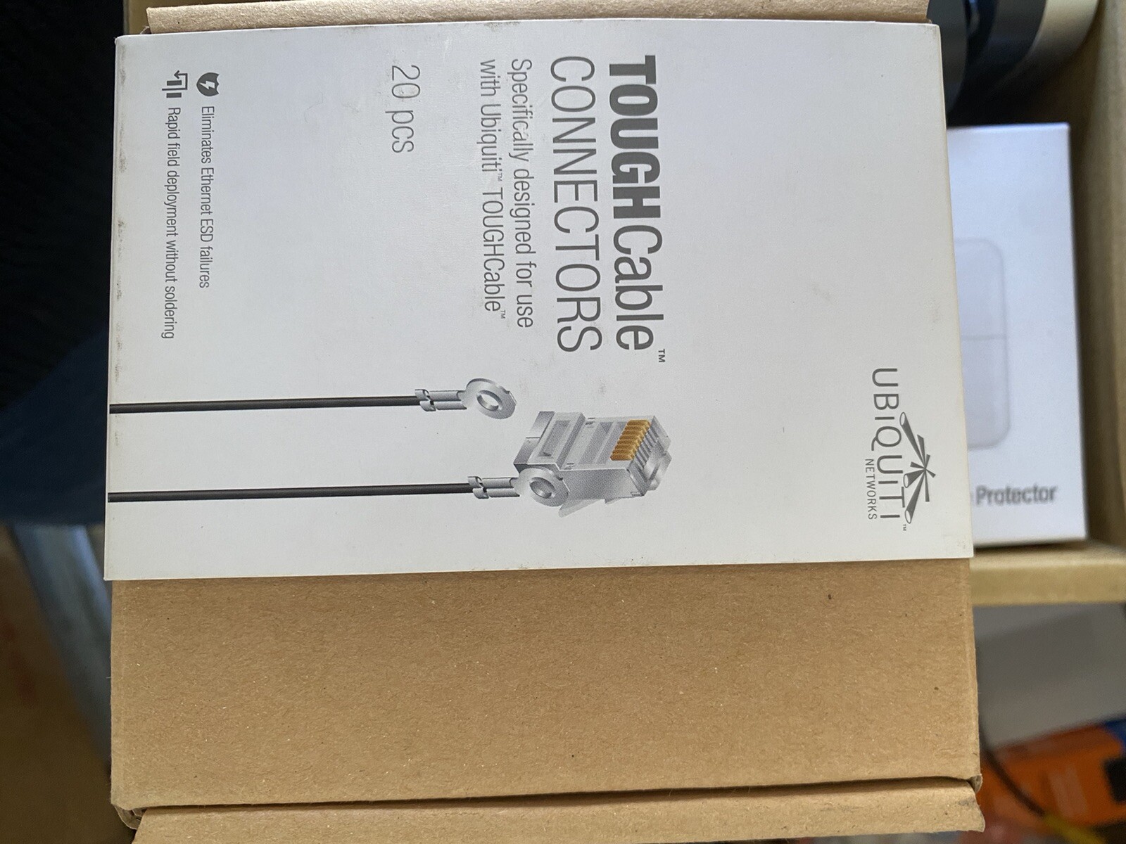 Ubiquiti Networks 20 Pack of Tough Cable Connector Ground TC-GND TC-GND
