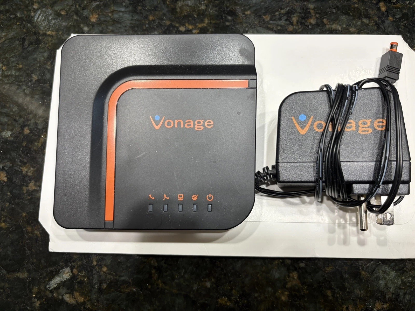 Vonage VDV23-VD Digital Phone Service Adapter VoIP Router Black Unlimited Calls