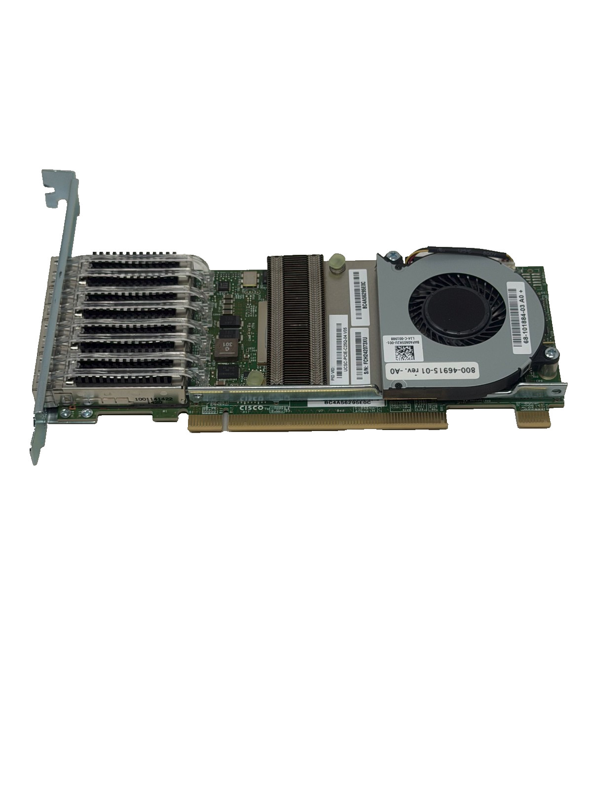 CISCO UCSC-PCIE-C25Q-04 V05  4-PORT 10/25GB SFP28 PCIE VIRTUAL INTERFACECARD