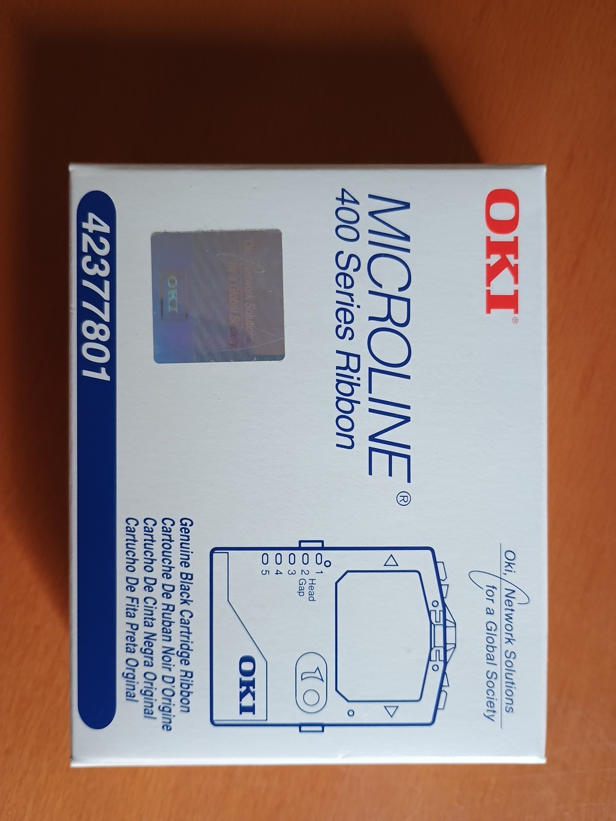 GENUINE OKI Microline 400 Series Ribbon 42377801 NEW Black Ribbon- **Brand New**