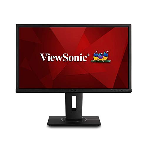 ViewSonic VG2440 24" 1080p MVA Ergonomic Monitor HDMI DP VGA