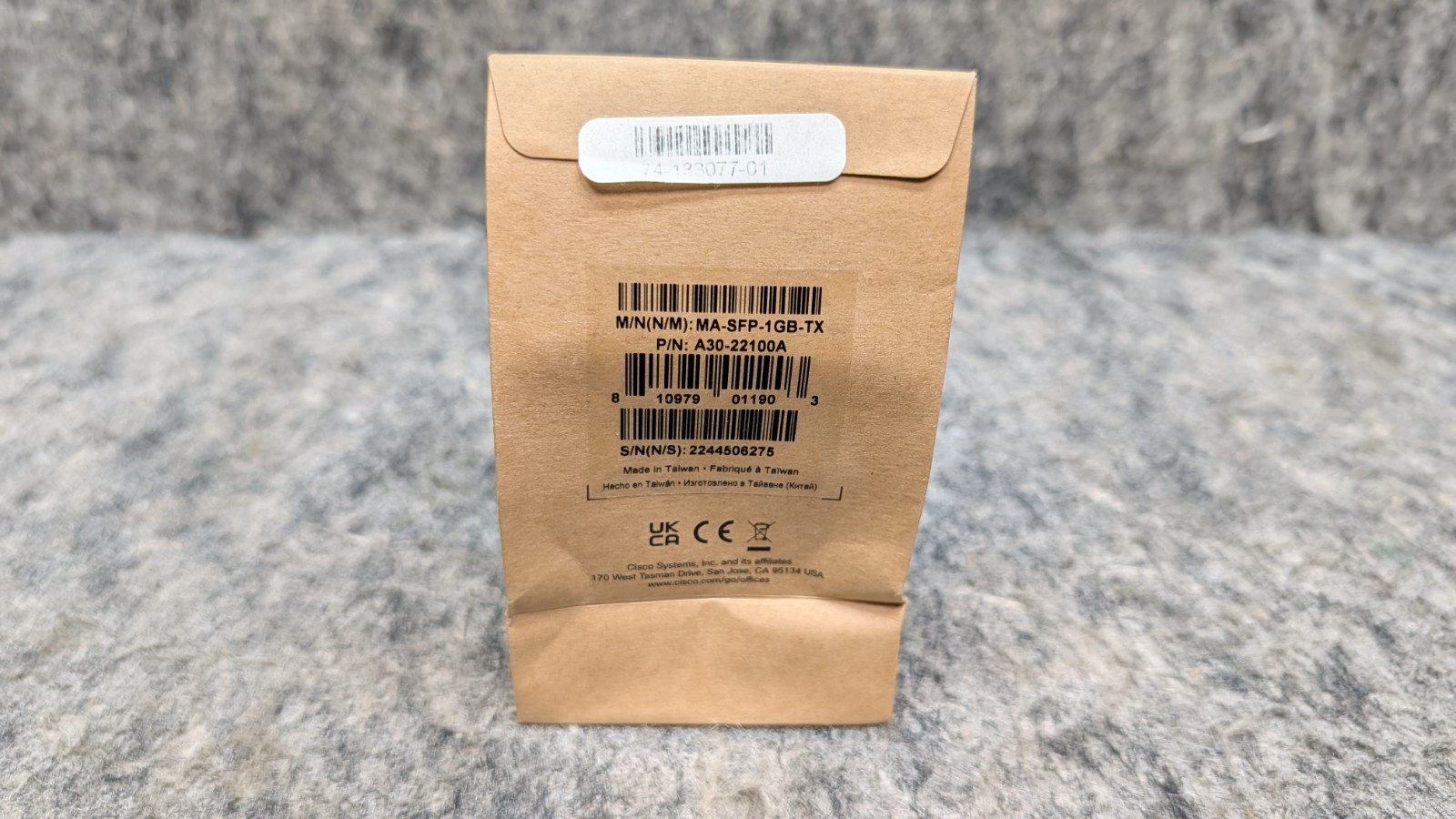 Cisco Meraki MA-SFP-1GB-TX 1000Base-T 1 GbE SFP Copper Module 🔥New/Sealed🔥