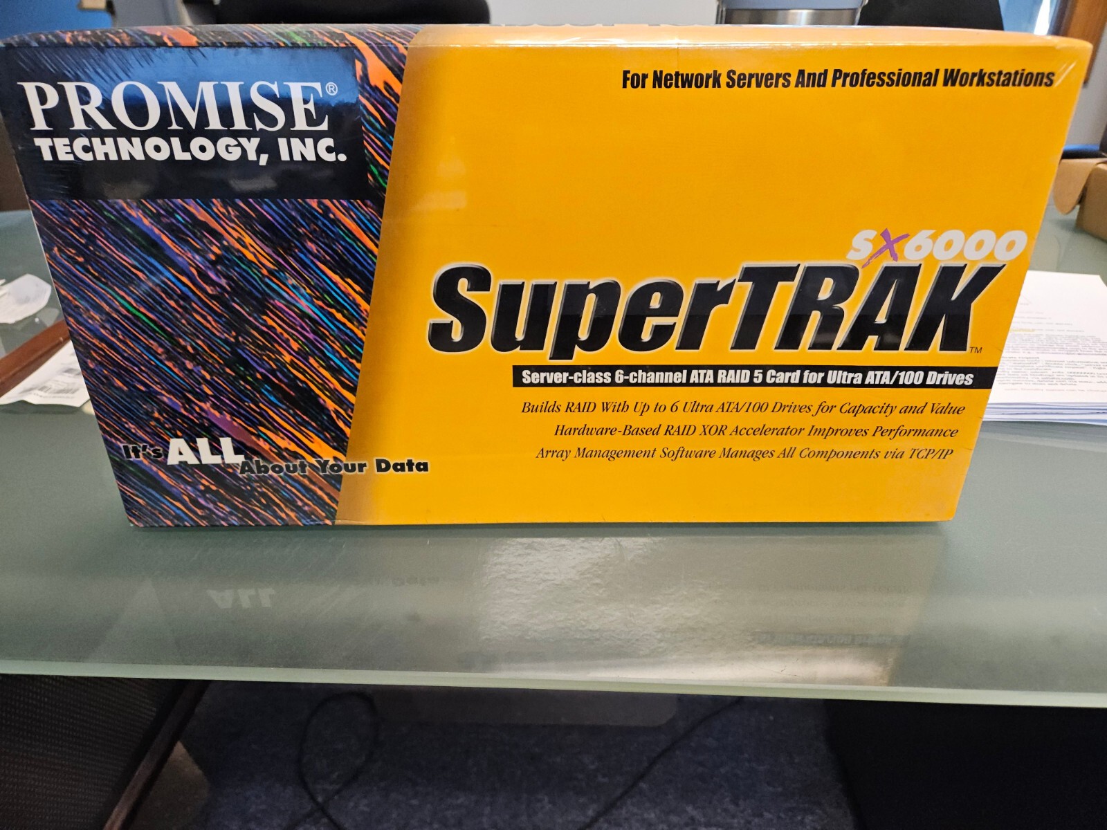 NEW PROMISE SuperTRACK SX-6000 6 Channel RAID 5 controller