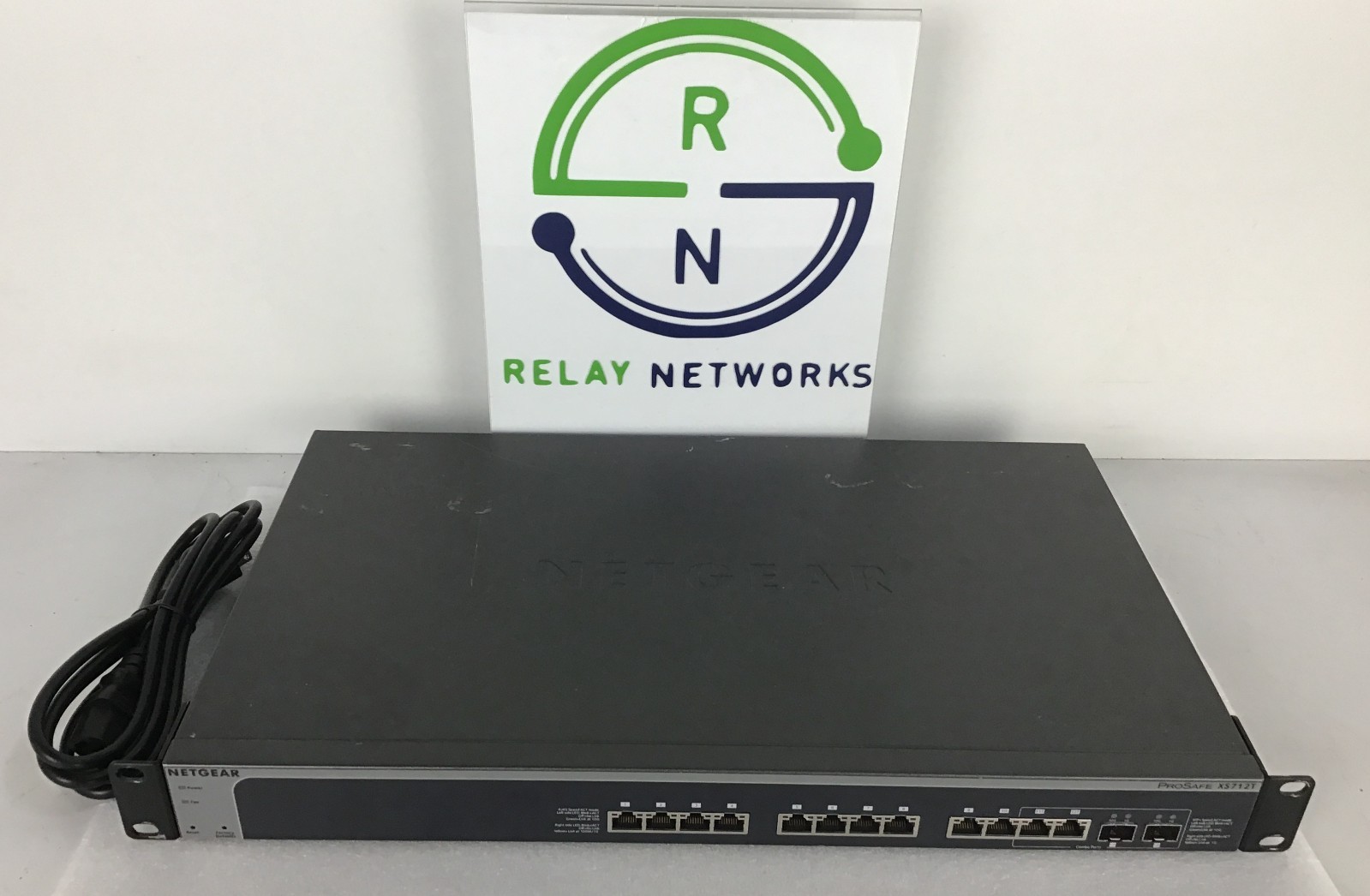 NetGear XS712T-100NES v1 12x 100/1000/10GBase-T 2x 1000/10GBase-X 10GB Switch