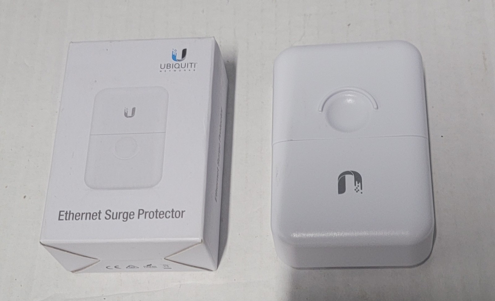 Lot of 2 Ubiquiti ETH-SP-G2 Ethernet Surge Protectors