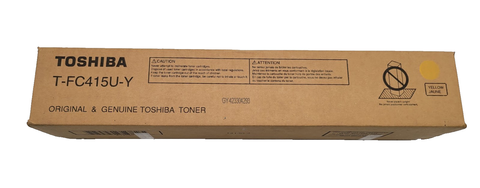 Toshiba TFC415UY Yellow Toner Cartridge