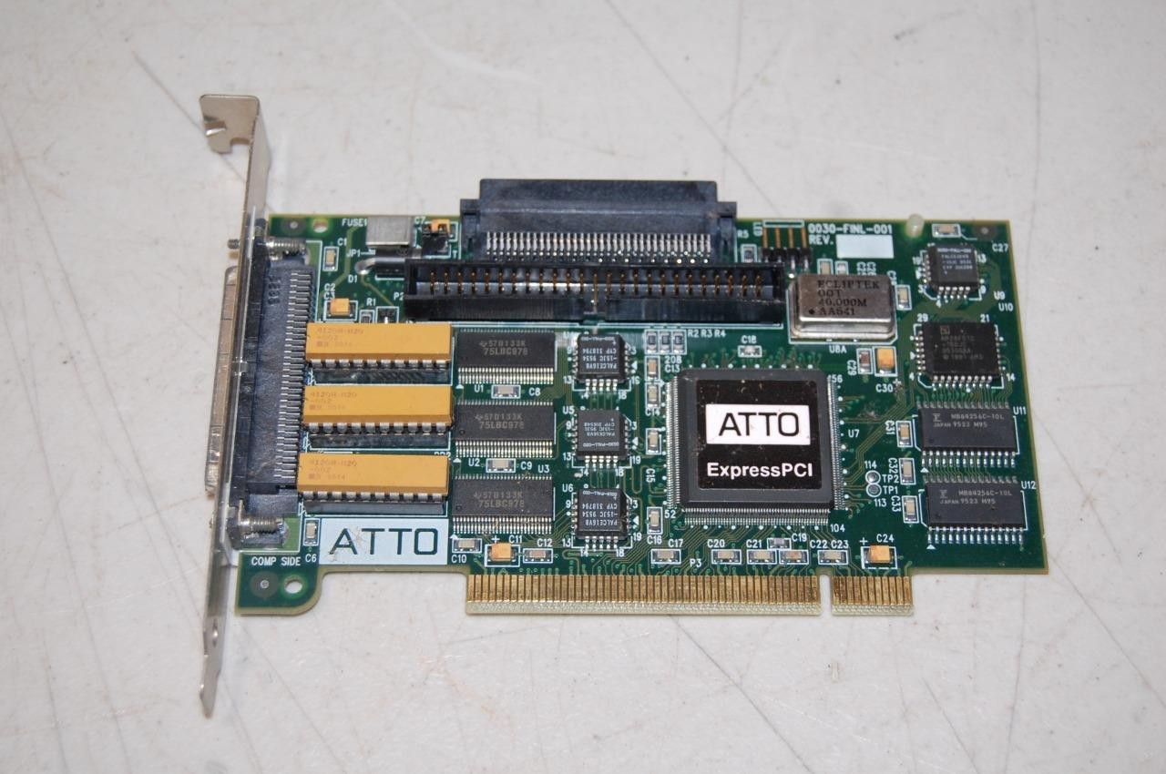 ATTO Express PCI SCSI Host Adapter 0030-FINL-001