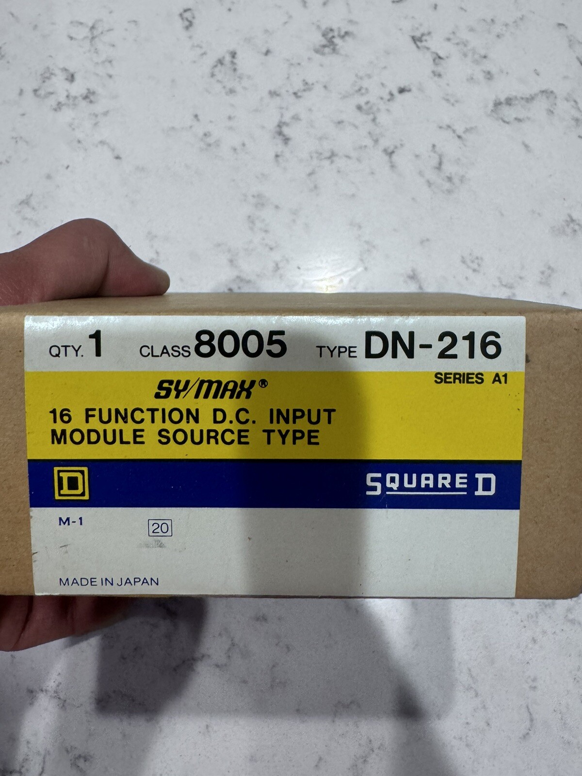 NEW SQUARE D 8005 DN-216 SY/MAX 16 FUNCTION DC INPUT MODULE A1 24VDC BHN