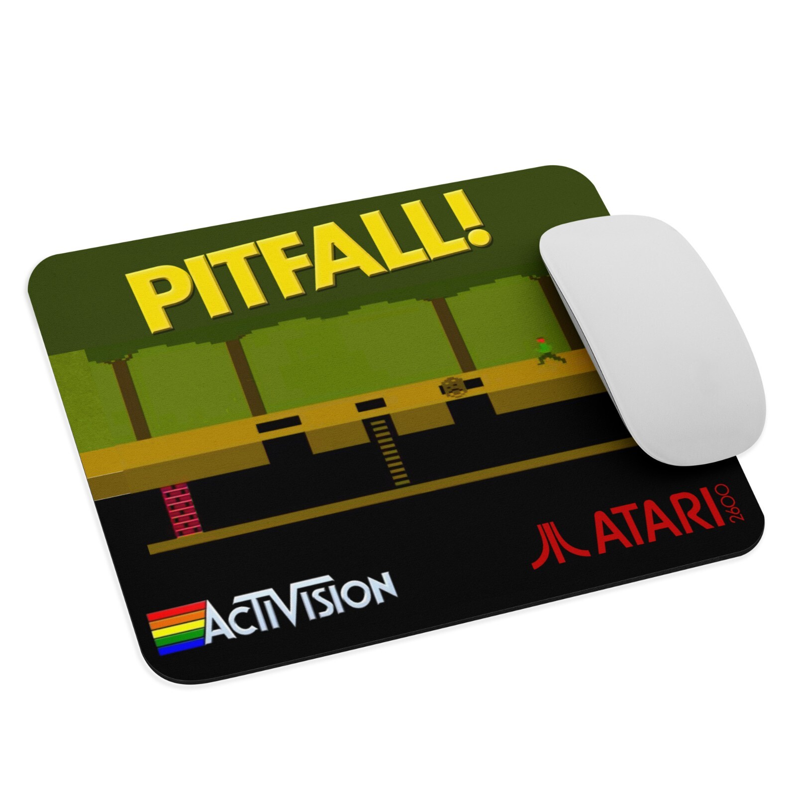 Pitfall Atari 2600 - Mouse Pad NEW 9.5" x 7.75" Non Slip.