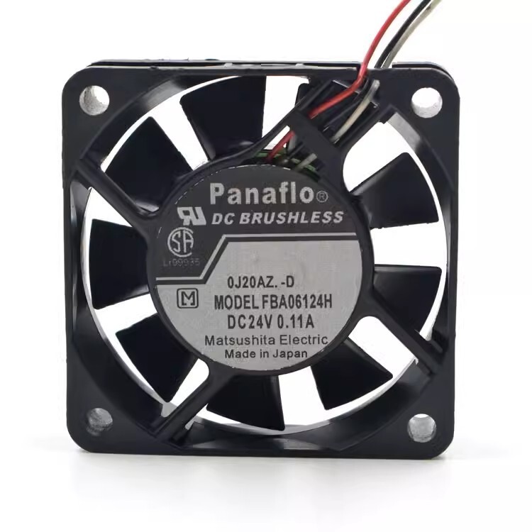 1PCS Panaflo FBA06T24H 6015 DC24V 0.11A 6CM Inverter Cooling Fan