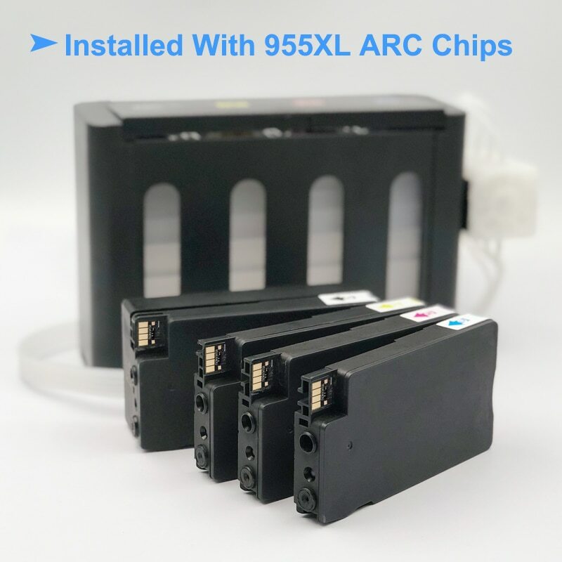 For HP 955XL CISS For HP Pro 7740 8730 8740 8735 8715 8720 8725 With ARC Chips