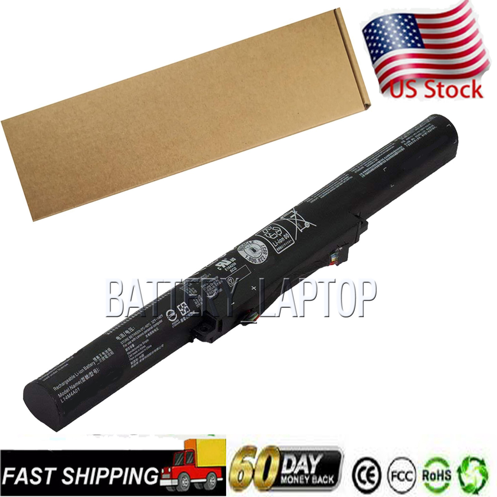 32Wh L14L4A01 Battery for Lenovo Xiaoxin V4000 Y50C L14S4A01 L14L4E01
