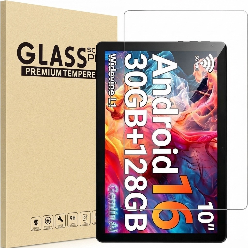 Screen Protector For Urao X109 Tablet 10.1 inch Android 16 (2026) Tempered Glass