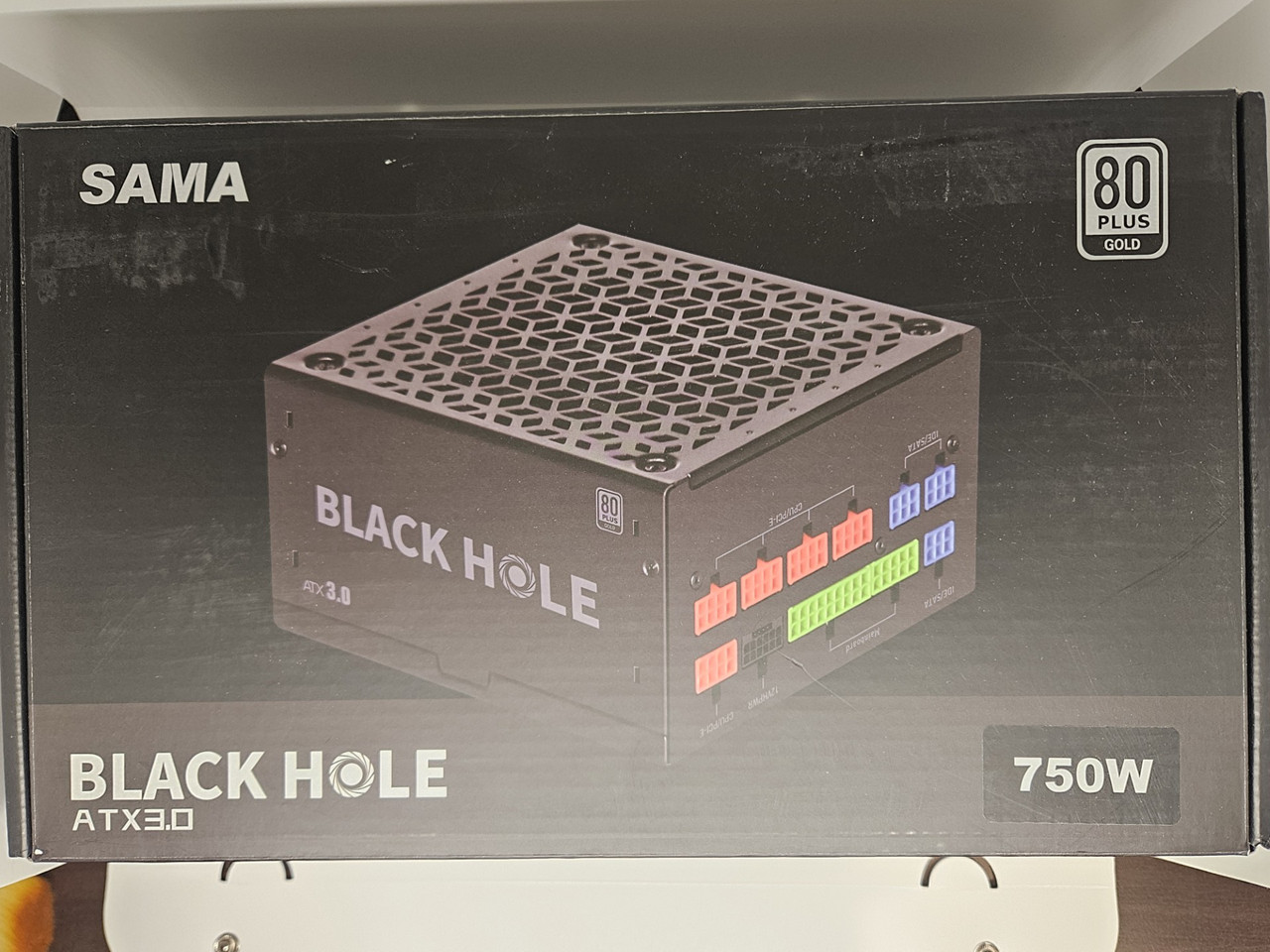SAMA Black Hole 750W Black 80 PLUS Gold Power Supply ATX3.0 ATX Gaming Modular