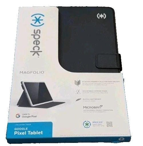 Speck - Google Pixel Magfolio Tablet Case - Black/White - BRAND NEW