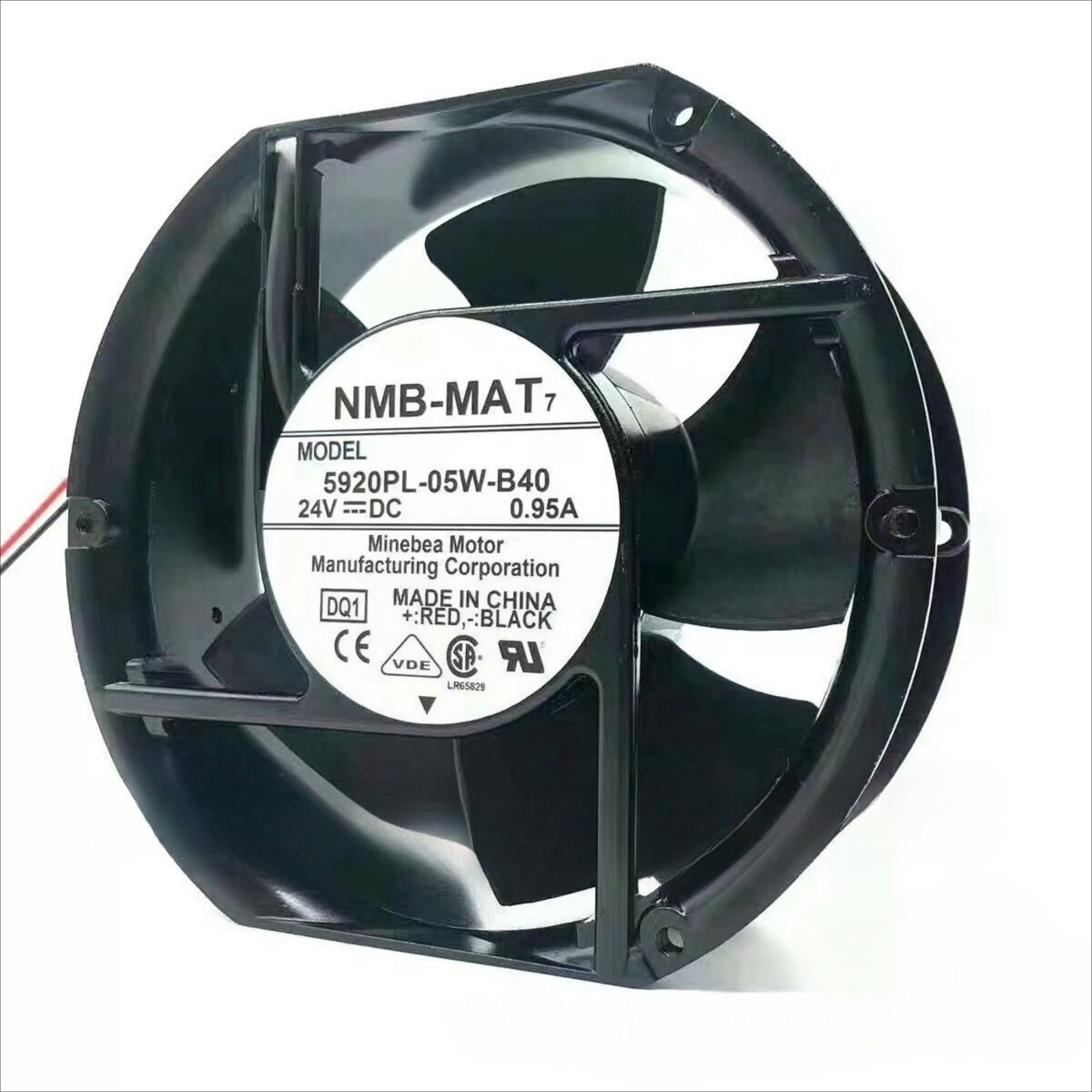 2PCS Brand New NMB 5920PL-05W-B40 MODEL DC 24V 0.95A Cooling Fan