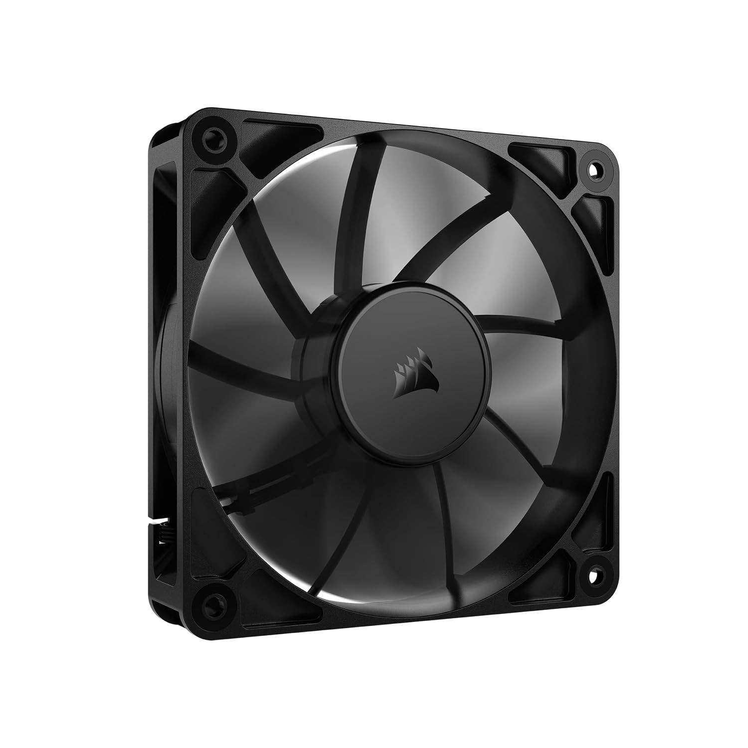 CORSAIR RS120 120mm PWM Fan – Daisy-Chain Connection – Low-Noise – Magnetic Dome