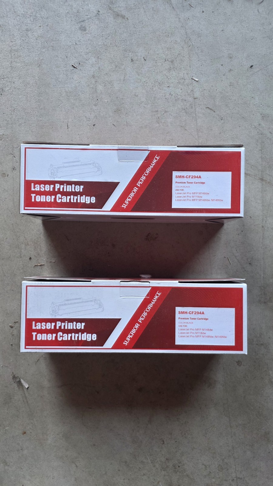 2PK CF294A 94A Toner Cartridge for HP LaserJet Pro M118dw MFP M148dw M148fdw