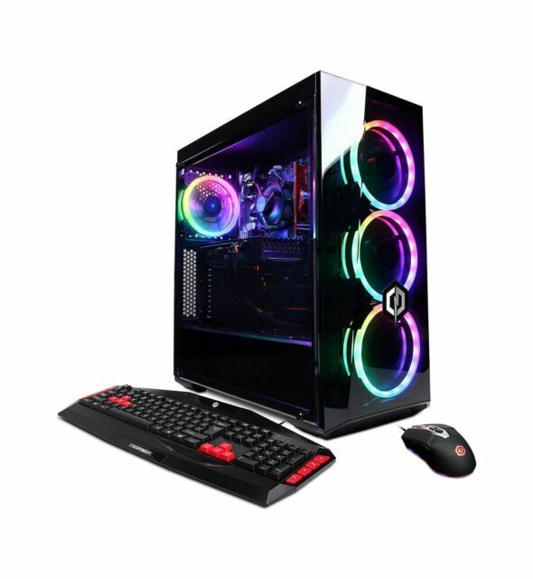 CyberPowerPC GXIVR8060A8 1 TB Intel Core i5 2.9 GHz 8 GB Gaming PC - Black