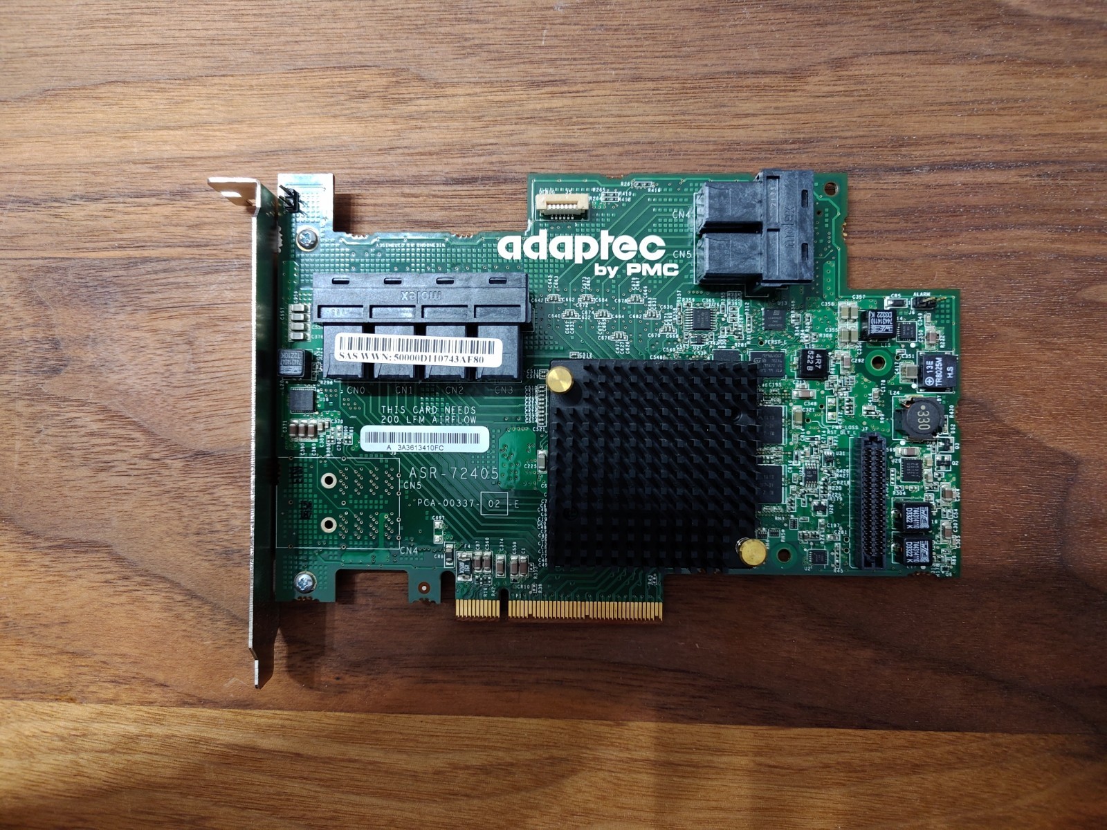 Adaptec ASR-72405 RAID Controller Card, PCI Express Supports 24x SAS/SATA drives
