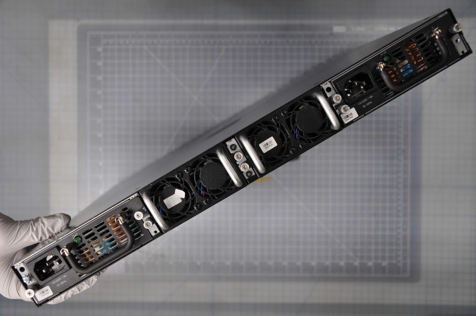 DELL FORCE10 S4810 48-PORT 10GBE SFP+ HIGH PERFORMANCE SWITCH USED W9C6F 