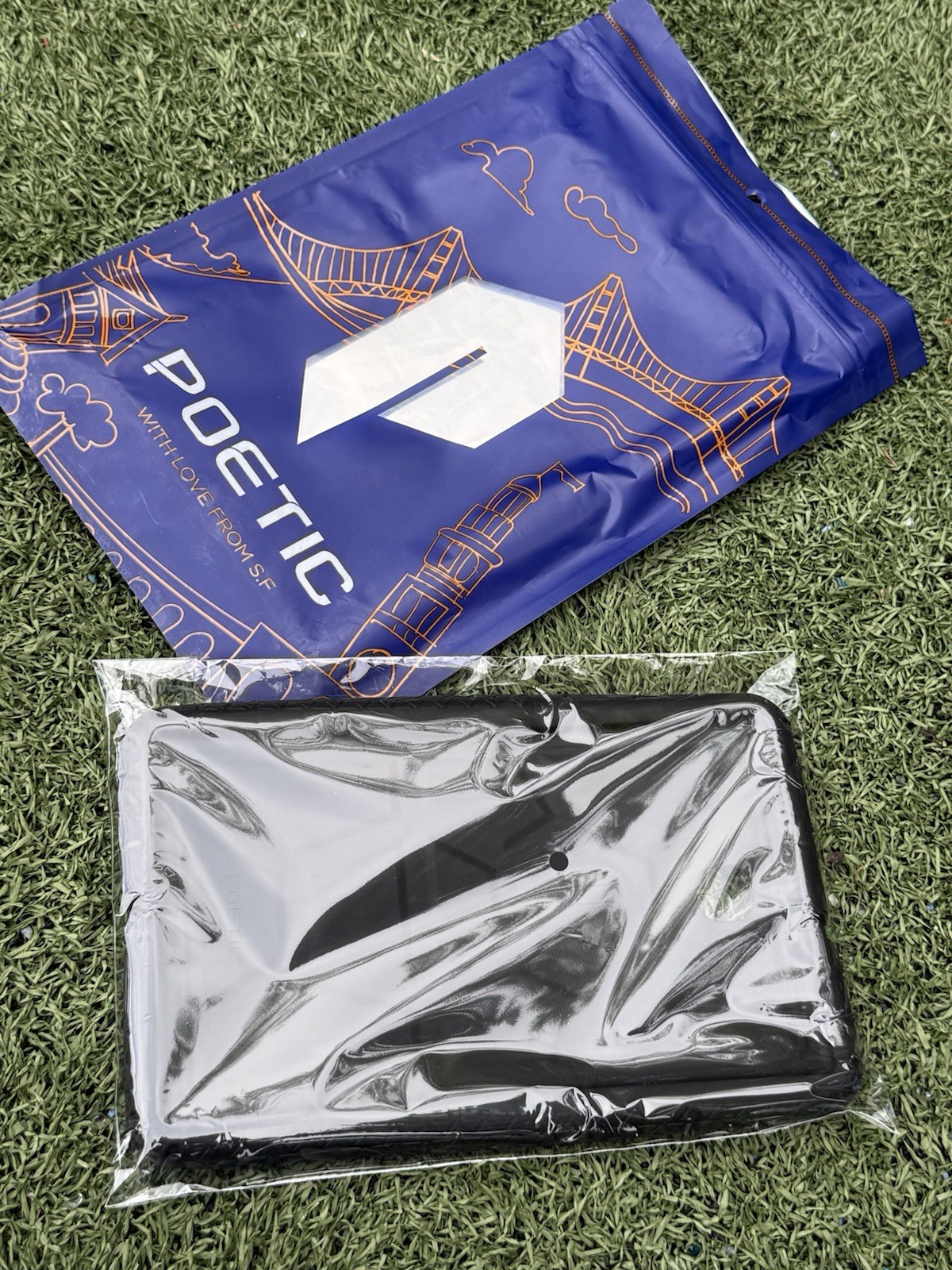 Poetic Tablet Case 8.25 x 5 Inch Black Protective Cover New Open Bag