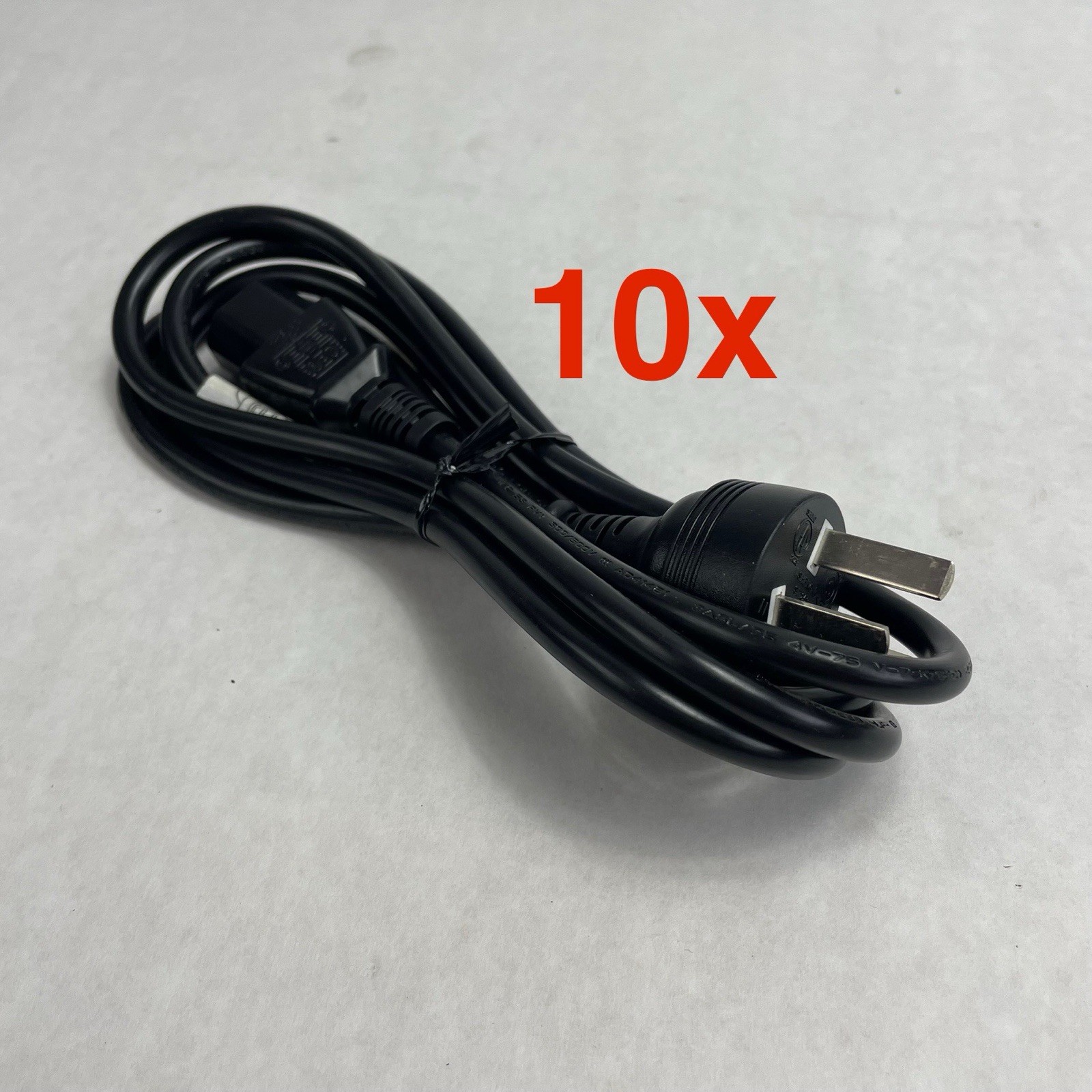 I-SHENG SP-506 10A 250V 3-Prong Power Cable Lot of 10