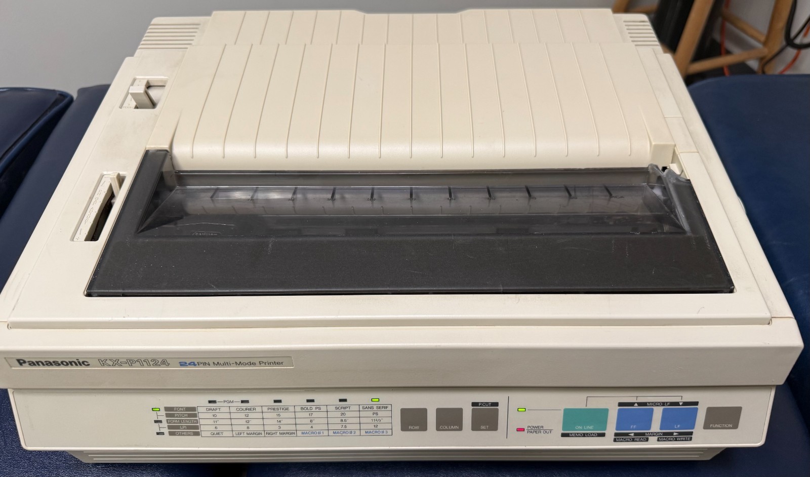 PANASONIC KX-P1124 24 Pin Multi-Mode Impact Dot Matrix Printer Tested working