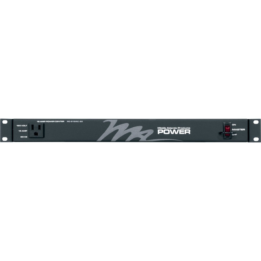 Middle Atlantic PD Slim High-Density 15 Amp Vertical Power Strip - 20ft Power