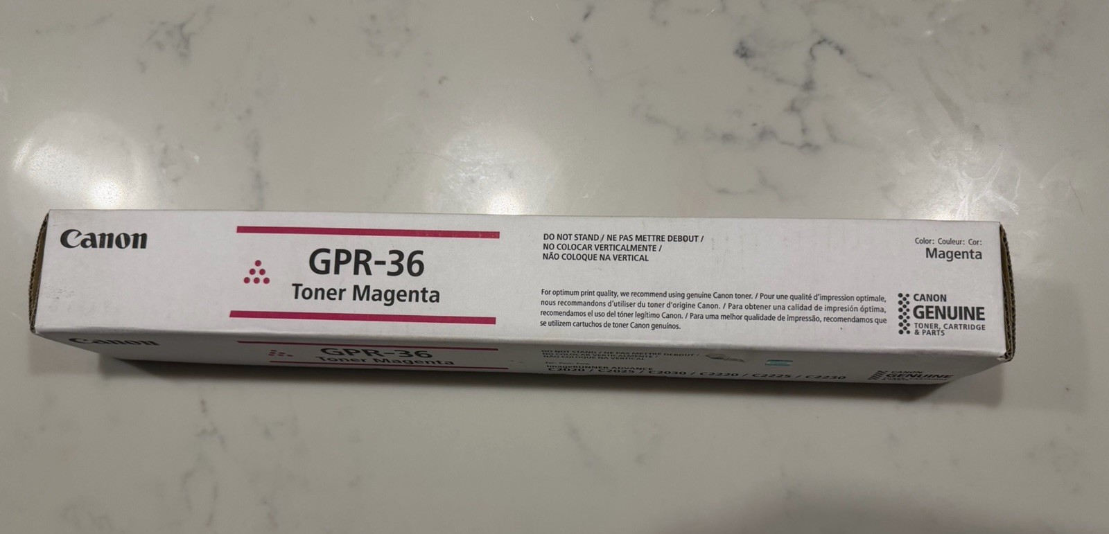 GENUINE CANON GPR-36 GPR36 TONER Magenta- Sealed box
