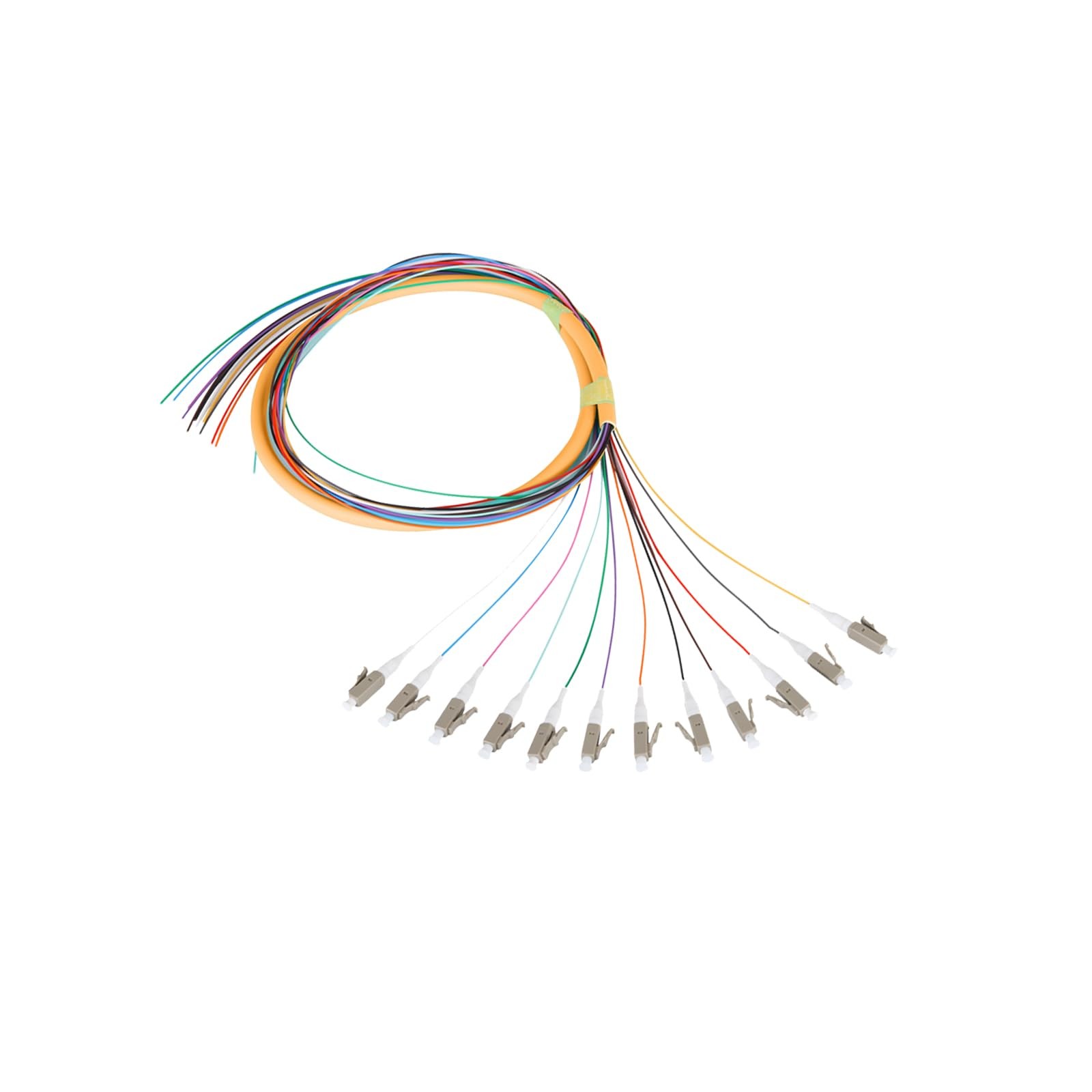 fyboptwu 1-Pack 1.2m LC OM1 Multimode Pigtail