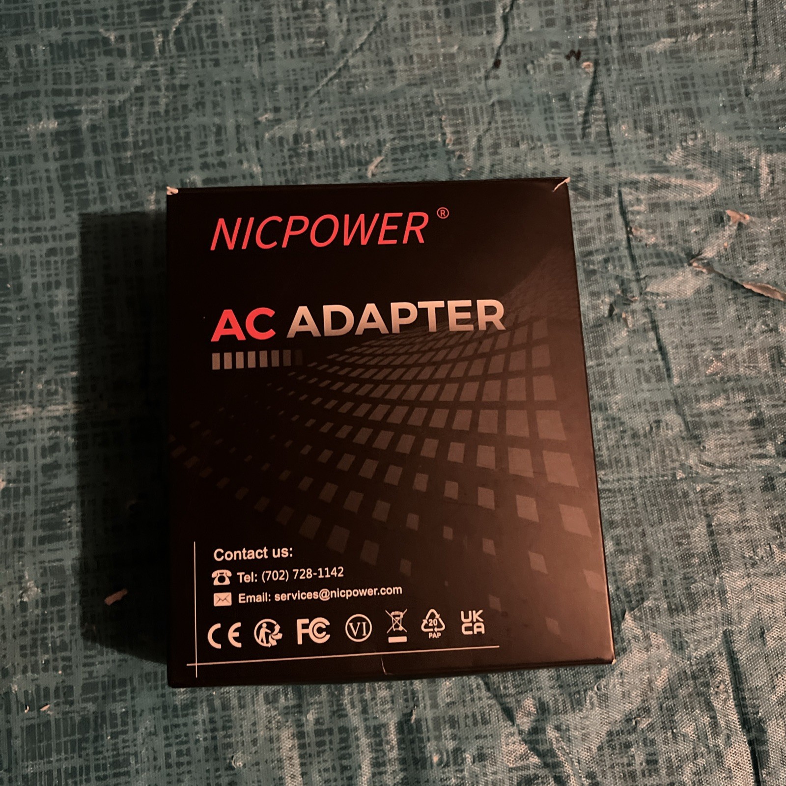 nicpower ac adapter/ 45 Watt/open Box