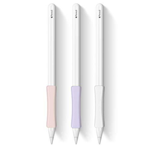 3 Pack iPencil Grips Case Cover Silicone Sleeve Holder Compatible with Apple 