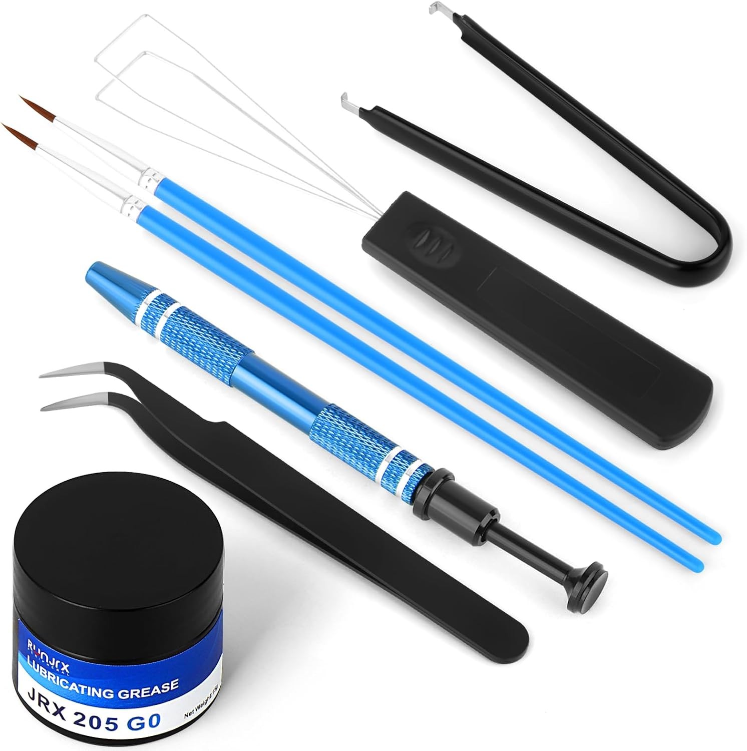Keyboard Lube Kit JRX 205G0 0.53Oz/15G for Mechanical Keyboard Lube, Switch Open