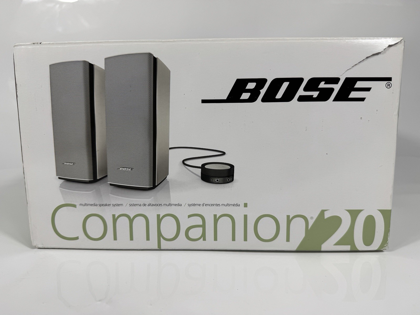Bose Companion 20 Multimedia Speaker System - New Never Been Used