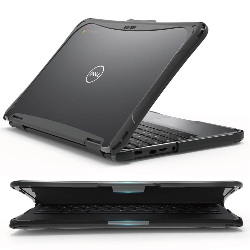 iBenzer Hexpact Securelock Case for Dell Chromebook 11” 3120 2in1, Heavy Duty