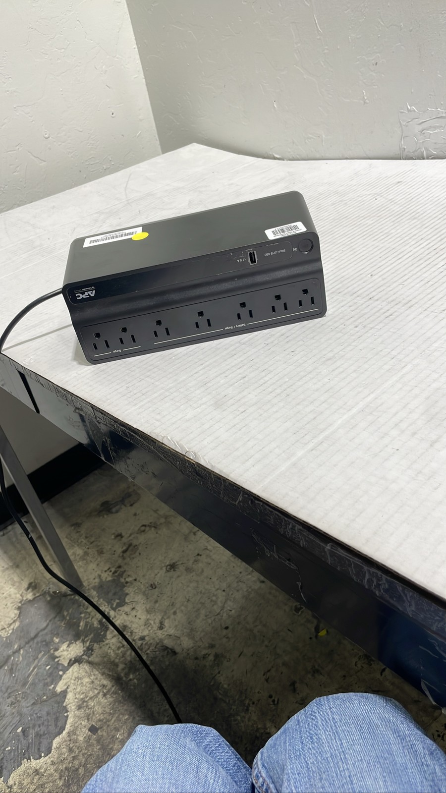 APC BN650M1 Back-UPS 650VA 360W Battery Backup 7 Outlet USB