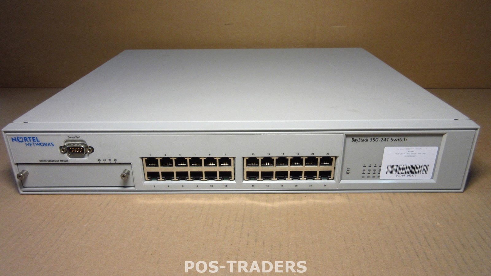 Nortel 350-24T Networks Baystack 24 Port 10/100 Network Ethernet Network Switch