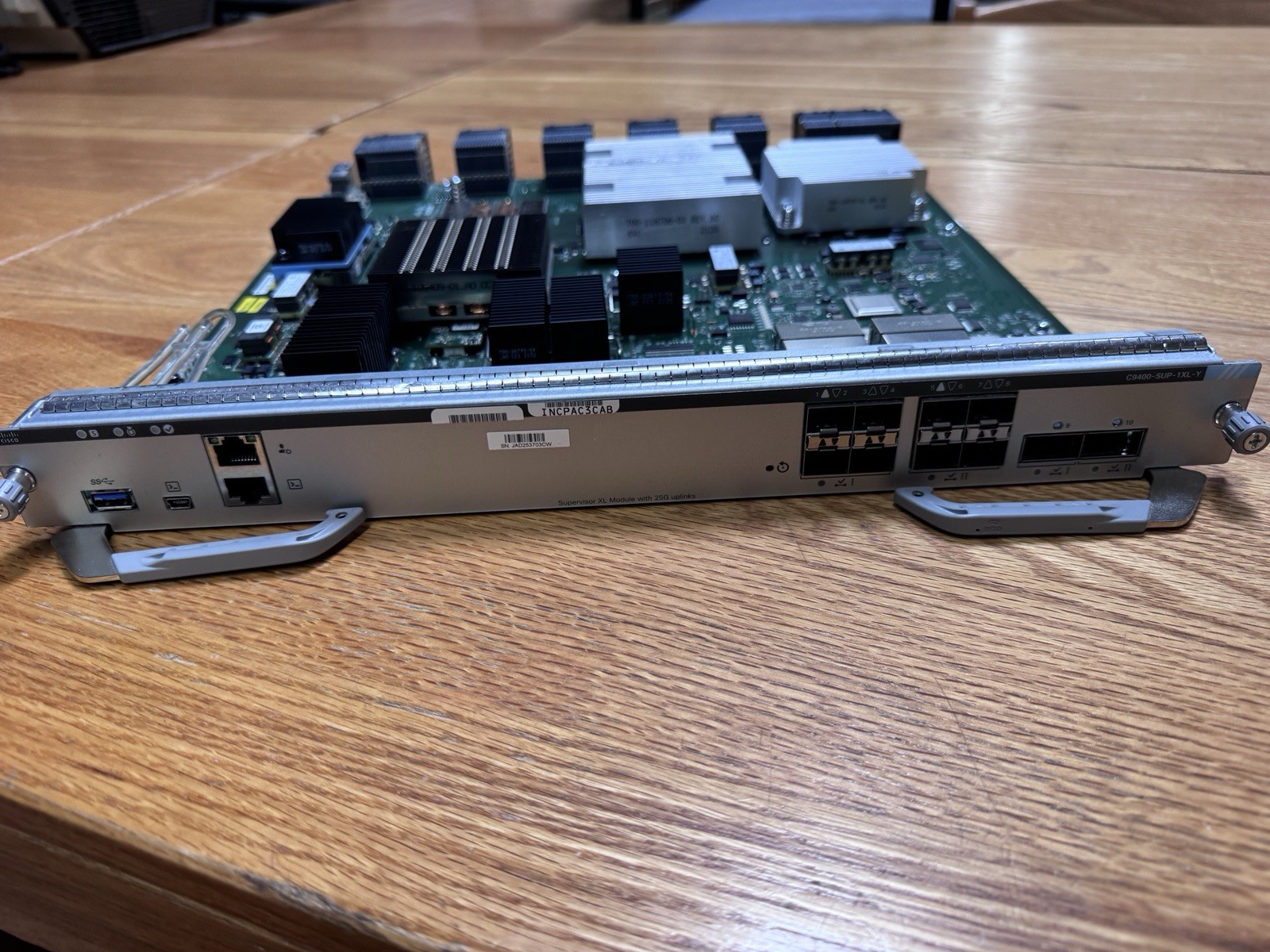 Cisco C9400-SUP-1XL Catalyst 9400 Supervisor Engine Module Tested No OS No SSD