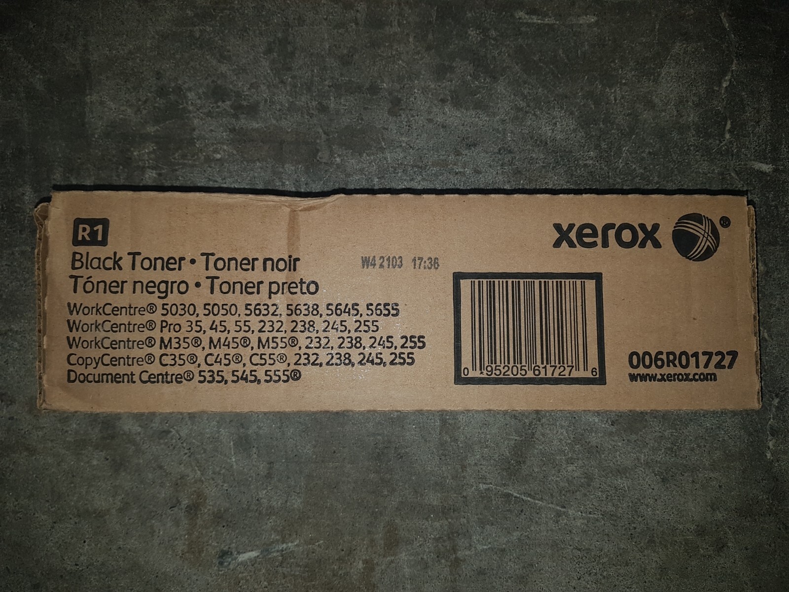 Genuine Xerox 006R01727 Black Toner Cartridge WorkCentre 5030 5050 5632 BNIB